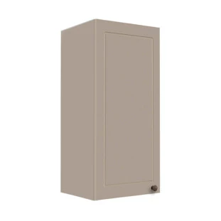Módulo Armário Aéreo 88x40x34cm 1 Porta 100% MDF Cozinha Provence Robel Fendi/Fendi Matte