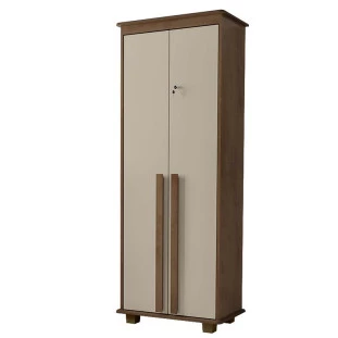 Organizador Multiuso 75cm 2 Portas México RV Móveis Freijo/Off White