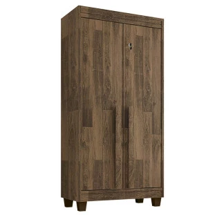 Organizador Multiuso 70cm Lavanderia Quarto Escritório 2 portas Paris RV Móveis Amadeirado
