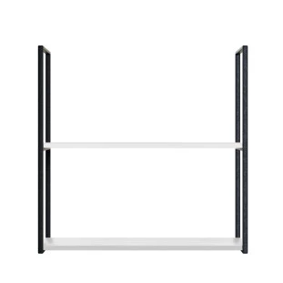 Módulo Nicho Metal 68x70x33cm 2 Prateleiras Cozinha Modulada Robel Branco