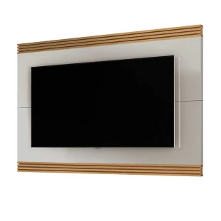 Painel Para TV 75 Pol Ripado 1.8 Brunt EAX Móveis Fendi/Freijo