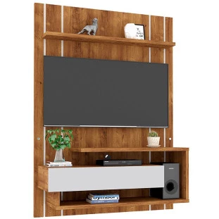 Home Suspenso Para TV 50 Jataí Mirarack Canela/Off White