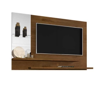 Painel Para TV 42 com Espelho 5008 JB Bechara Caramelo