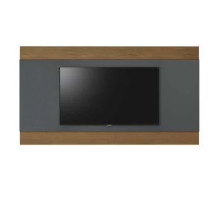 Painel Para TV até 65 Polegadas Merlot 180 EDN Grafite/Naturale