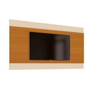 Painel Para TV até 65 Polegadas Merlot 180 EDN Cedro/Off White