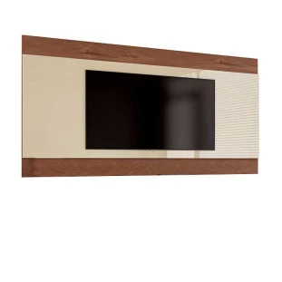 Painel Para TV até 65 Polegadas Merlot 180 EDN Off White/Naturale