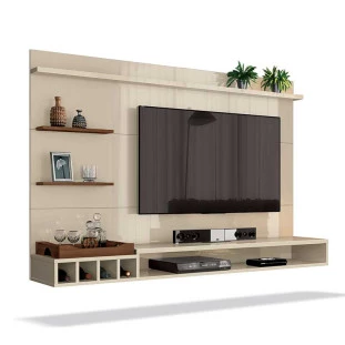 Painel Para Sala TV 55 Palladium 1.8 EDN Off White