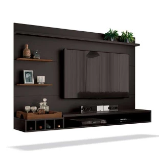 Painel Para Sala TV 55 Palladium 1.8 EDN Preto