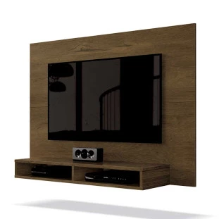 Painel Para TV 43 Polegadas Fox EDN Nogal Acetinado