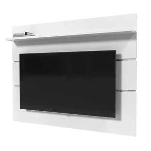 Painel Para TV 65 Polegadas 160cm Prism 1.6 Patrimar Branco