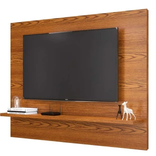 Painel Pequeno Para TV 46 Polegadas 137cm Topázio Patrimar Cumaru