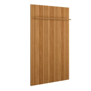 Painel Ripado 150cm x 250cm Para TV 65 Polegadas Bali 1.5 Lukaliam Freijo
