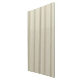 Placa Painel Ripado Nobre 150cm x 250cm Gelius Off White