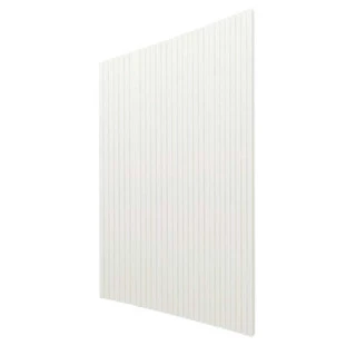 Placa Painel Ripado Nobre 200cm x 250cm Gelius Branco