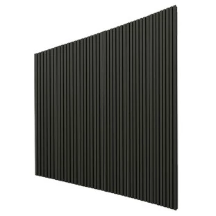 Placa Painel Ripado Nobre 300cm x 250cm Gelius Grafite