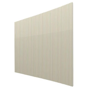 Placa Painel Ripado Nobre 300cm x 250cm Gelius Off White