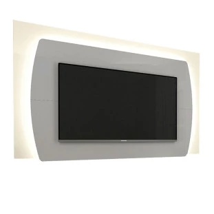 Painel Para TV 75 Polegadas Sublime 2.2 Com LED Gelius Cinza/Off White
