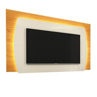 Painel Para TV 70 Polegadas Sublime 1.8 Com LED Gelius Off White/Naturale