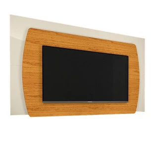 Painel Para TV Até 75 Polegadas Sublime 2.2 Gelius Naturale/Off White