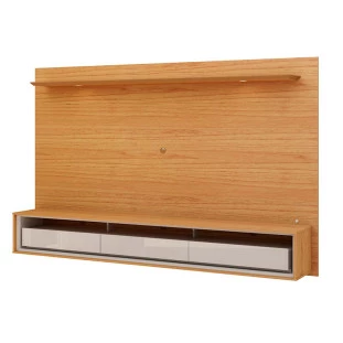 Painel Suspenso Para TV 75 Pol Supreme 2.2 Gelius Naturale/Off White