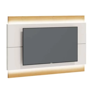 Painel Para TV 50 Polegadas Com Led Classic 1.4 Imcal Off White/Nature