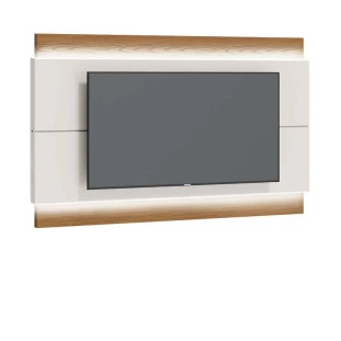 Painel Para TV 65 Polegadas Com Led Classic 1.8 Imcal Off White/Freijó