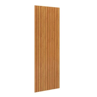 Placa Painel Ripado Madeira 250x95cm Supremo 95 Patrimar Cinamomo