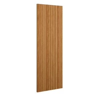 Placa Painel Ripado Parede 84cm x 250cm Bali Lukaliam Freijo