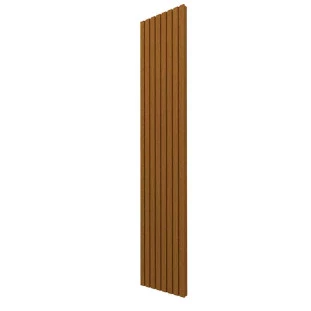 Placa Painel Ripado Nobre 50cm x 250cm Gelius Castanho