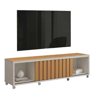 Rack Para TV 1.80cm 75 Polegadas Brise 1.8 EDN Fendi/Freijo
