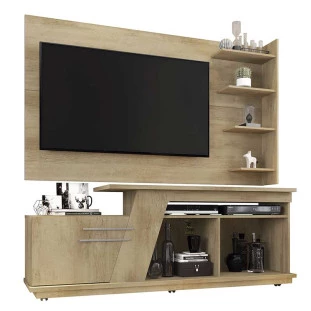 Rack Caribean com Painel Chicago RV Móveis Niagara