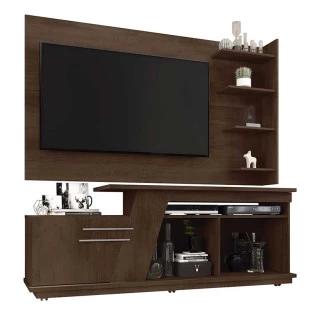 Rack Caribean com Painel Chicago RV Móveis Noce