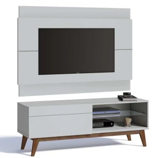 Rack com Painel Para TV Classic 1G 1.4 Imcal Branco