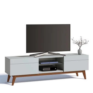 Rack Para Sala TV 65 Polegadas Classic 2G 1.8 Imcal Branco