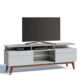 Rack Para Sala TV 65 Polegadas Classic Mais 2G 1.8 Imcal Branco