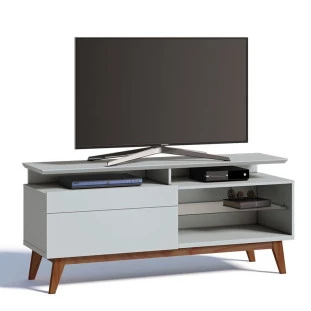 Rack Pequeno TV 55 Polegadas Classic 1G Mais 1.4 Imcal Branco