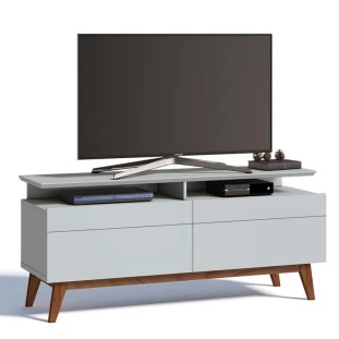 Rack Pequeno TV 55 Polegadas Classic Mais 2G 1.4 Imcal Branco