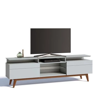 Rack para Sala TV 65 Polegadas Classic 2G Mais 2.2 Imcal Branco