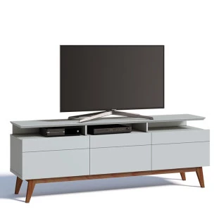 Rack Para Sala TV 65 Polegadas Classic Mais 3G 1.8 Imcal Branco