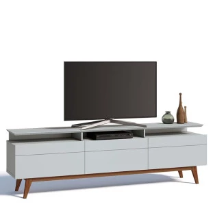 Rack para Sala TV 65 Polegadas Classic Mais 3G 2.2 Imcal Branco