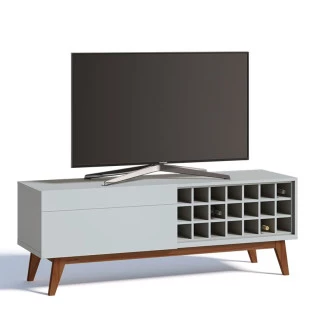 Rack Pequeno TV 55 Polegadas Classic AD 1.4 Imcal Branco