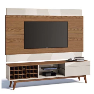 Rack com Painel Para TV Classic AD 1.8 Imcal Freijo/Off White