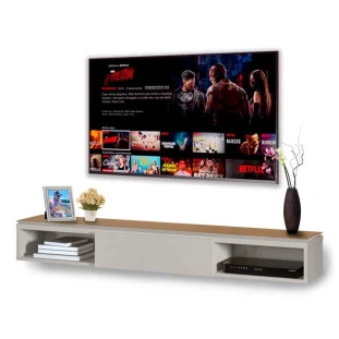 Rack Suspenso Sala Wand 1.35 Fendi/FreijoE EAX Móveis
