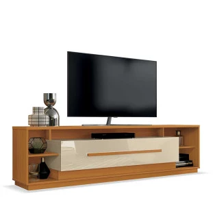 Rack Império 2.1 Para TV 75 Polegadas EDN Cedro/Off White