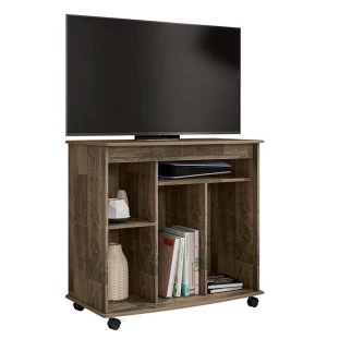 Rack Pequeno 90cm Para TV 32 Polegadas Madri RV Móveis Amadeirado