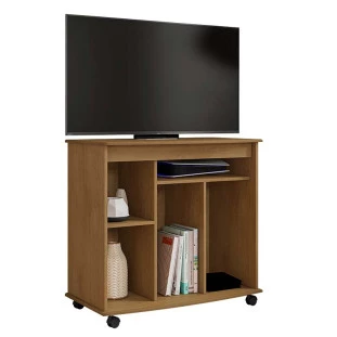 Rack Pequeno 90cm Para TV 32 Polegadas Madri RV Móveis Cinamomo