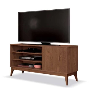 Rack Pequeno Retrô Para TV 42 Pol Vinci EDN Naturale
