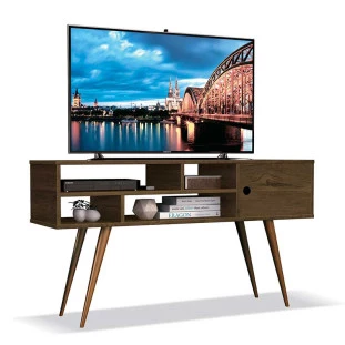 Rack Retrô Para TV até 50 Kenzo EDN Nogal