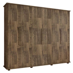 Guarda Roupa Casal 6 Portas 271cm Canada RV Móveis Amadeirado